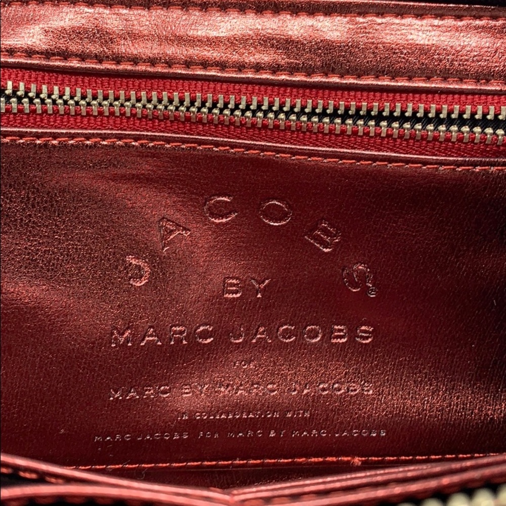 Jacobs by Marc Jacobs Plum/Wine Quilted Wallet - Picture 6 of 8